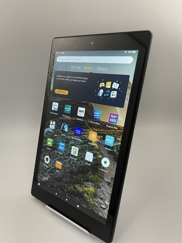 Amazon Fire HD 10 9th Gen 2019 M2V3R5 10.1" 32GB Wi-Fi Black Tablet Cracked - Picture 3 of 24