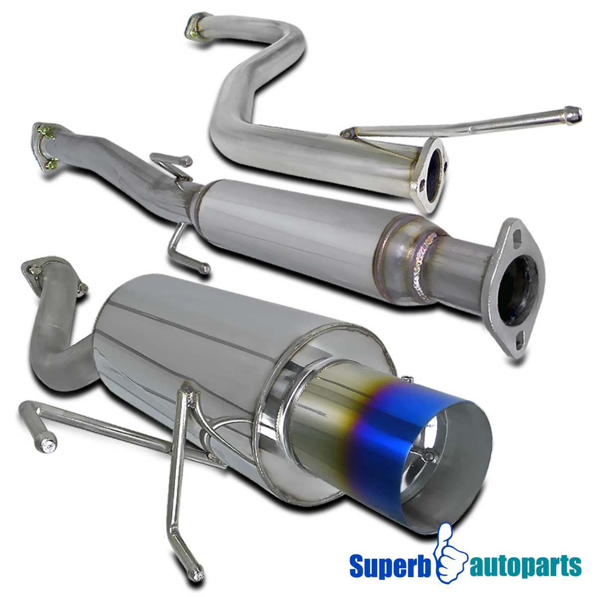 2000 honda 2024 civic exhaust system
