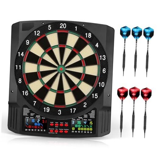 ダーツ DART GAME ELECTRONIC DARTBOARD Amazon.com : JW-YZWJ Electronic Dartboard Party Bar Games