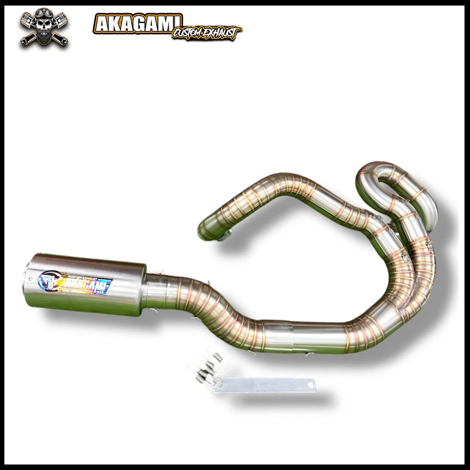 Escape personalizado 2 en 1 para Harley-Davidson Night Rod Special VRSCDX 2007-2017 Foto 2 de 4