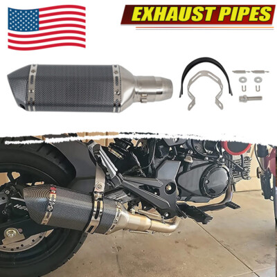 For 2013-2025 Honda Grom 125 Full Exhaust System Muffler On Pipe DB Kill Slip-On