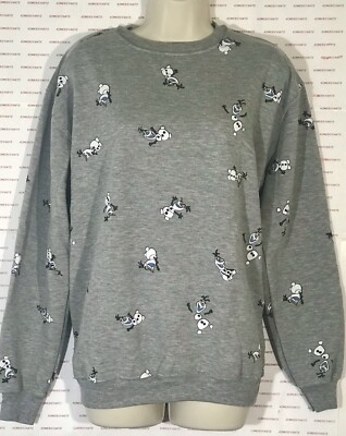 Disney Frozen Olaf All- Over Print Women's Long Sleeve Christmas