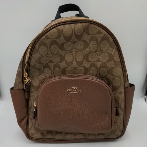 Coach Signature Court Backpack in 