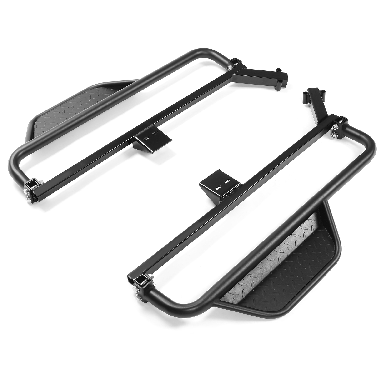 For 2018 2019 Club Car Onward Nerf Bars Running Board w/Step Brackets