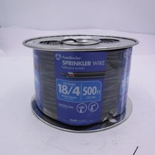Southwire 49276945 Sprinkler Wire Black 18/4 V 500FT