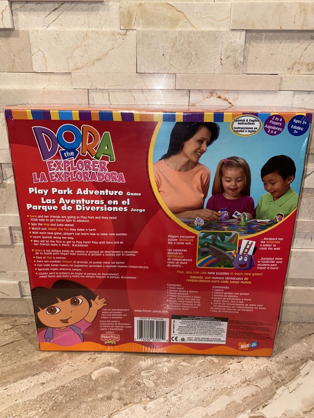 DORA THE EXPLORER Play Park Adventure Game Fisher Price 43201