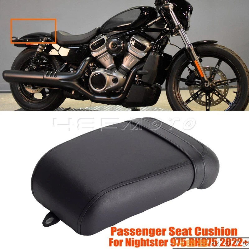 Dasing Coussin universel pour moto avec 8 ventouses - Accessoire de moto -  Pour siège arrière et passager - Pour Sportster Softail Touring XL 883 1200