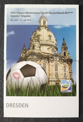 Panini Sticker 14 & 15 Dresden FIFA Women's World Cup 2011 Germany