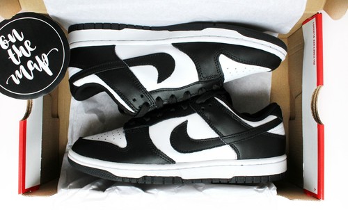 Nike Dunk Low Retro Black White Panda W M UK 3 4 5 6 7 8 9 10 12 13 US New - 第 11/12 張圖片