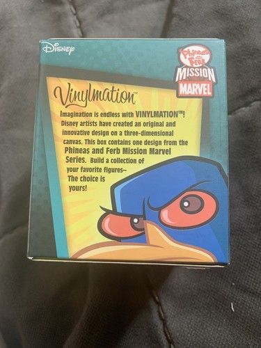 New! Sealed! Disney VINYLMATION Agent P - Phineas & Ferb (Perry) Mission Marvel - Picture 4 of 5