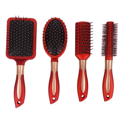 Portable Vented Brush Anti-Static Comb Wet Dry Hair Hairdressing Styling Tools