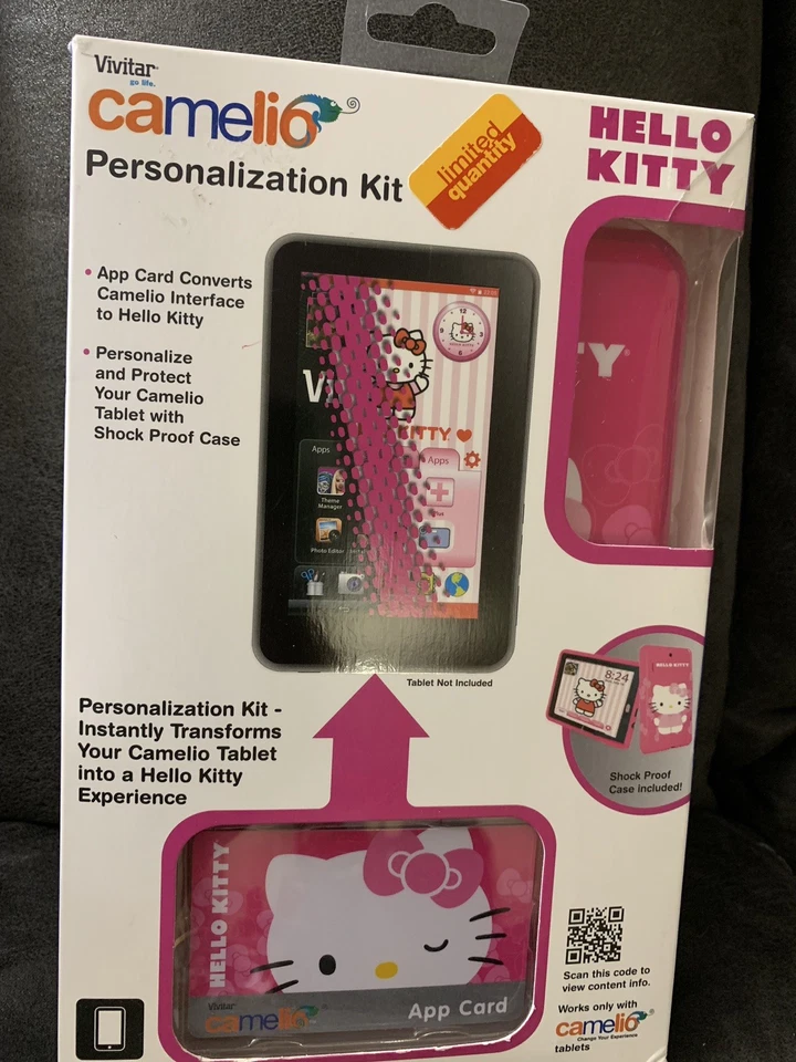 New In Box Vivta Camelio Personaliztion Kit Hell Kitty With App Card - Image 3 of 4
