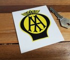 AA Old Style Classic Car Window Sticker 4" British Vintage Club Automobile