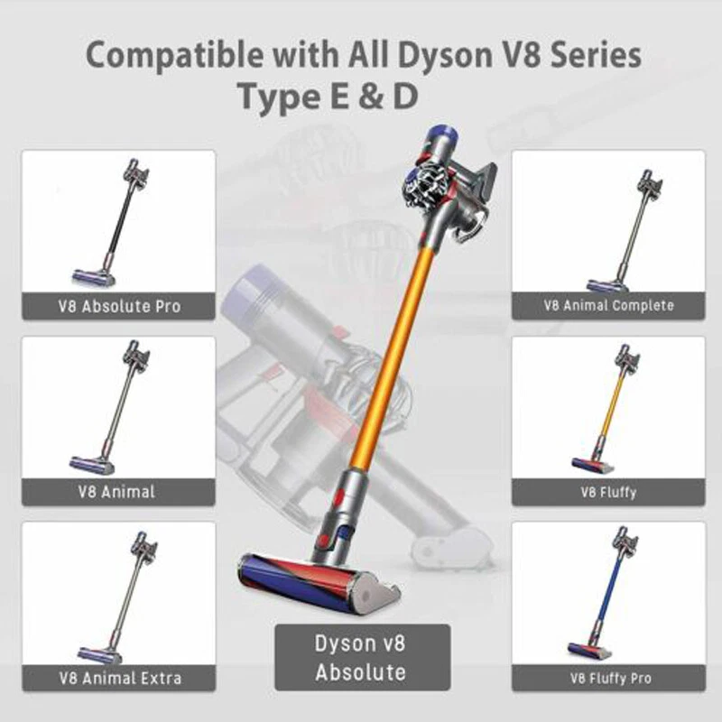 21.6V 9.0Ah 8.0Ah Battery / Filters for Dyson V8 SV10 Animal