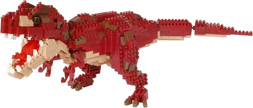 Nanoblock TYRANNOSAURUS REX NBM-031 850pcs (Dinosaur Deluxe Edition), - Picture 6 of 8
