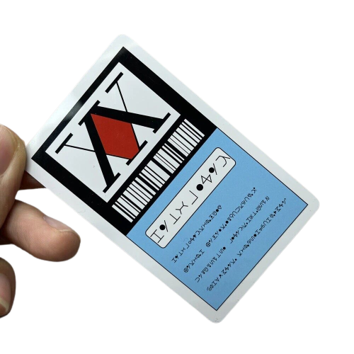 Hunter X Hunter Anime Manga Cosplay Hunter License Card UK Gift
