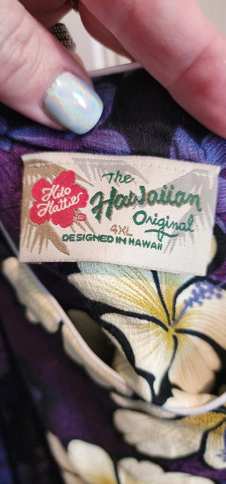 Vestido de Casa de Playa Vintage Hilo Hattie Hawaiano Muumuu Talla 4X Floral Caftán Foto 2 de 3
