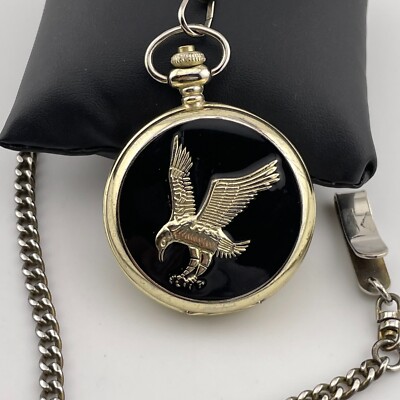 Osprey Pocket Watch Mens 46mm Two Tone Case Quartz Three Hands