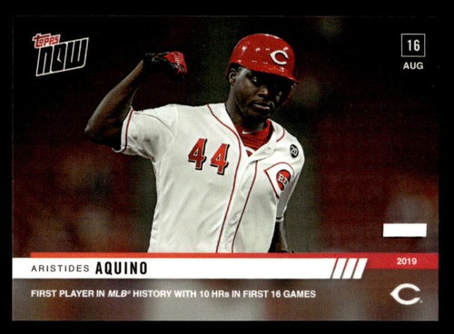 2019 Topps Now 693 Aristides Aquino