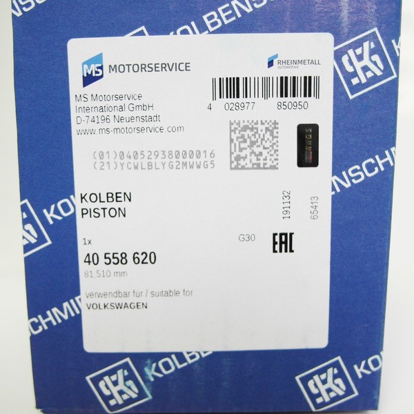 Kolben Kolbenschmidt 40558620 Ø 81,51Mm FüR 2,0L Tdi Bitdi Vw-image