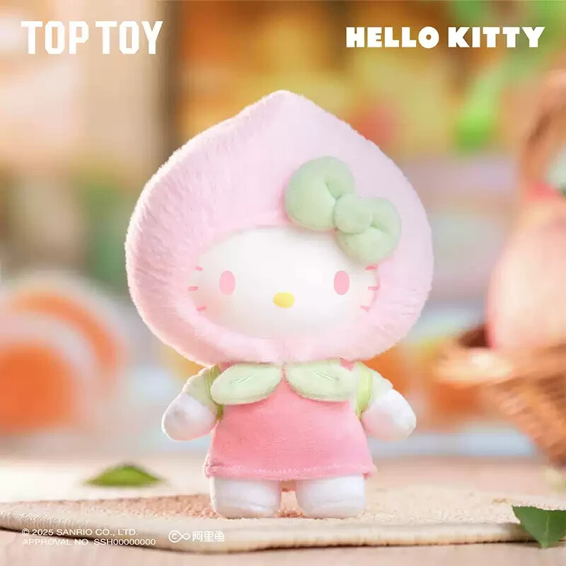 TOP TOY Hello Kitty Fruity Paradise Series Plush Vinyl Blind Box