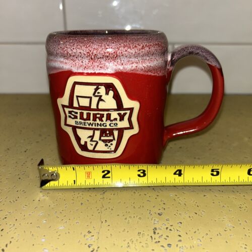 Surly Brewing Co. Deneen Pottery Handthrown Mug Cup 2015 USA Coffee Tea Soup - Picture 12 of 12