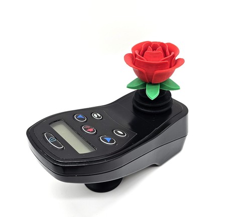 Power Wheelchair Powerchair Accessory Replacement Rose Joystick Knob - Picture 3 of 8