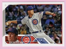 2023 Topps 582 Montgomery Club #69 Caleb Kilian RC Chicago Cubs