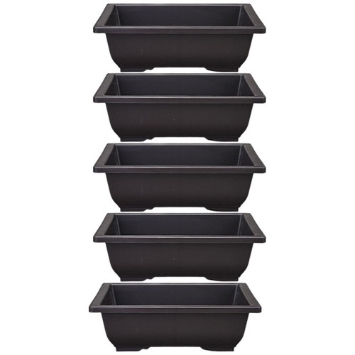 5PCS Rectangular Plastic Flower Pot Planting Pots Rectangular Flower Pots - Picture 12 of 12