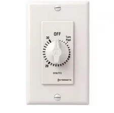 🔥New Intermatic 20-amp 30-Min Indoor In-Wall Spring Wound Timer SW30MWK White