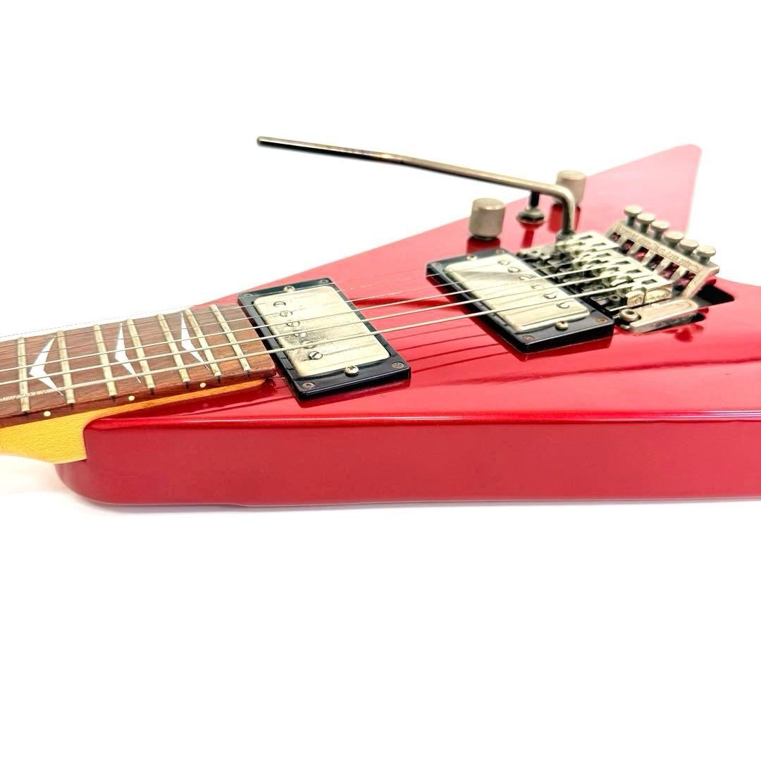 Aria Pro II XX Series Flying V type Red Electric Guitar Used From