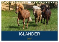 "Calendar 2027 · US Version · IsläNder - Icelandic Horses (Wall Calendar 2027 12\""