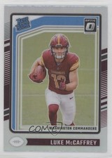 2024 Panini Donruss Optic Rated Rookie Holo Prizm Luke McCaffrey #268 15t1