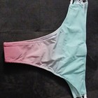 Haikyuu Women's Geometric Bikini Set with Sheer Skirt Multicolor Size L — photo 1