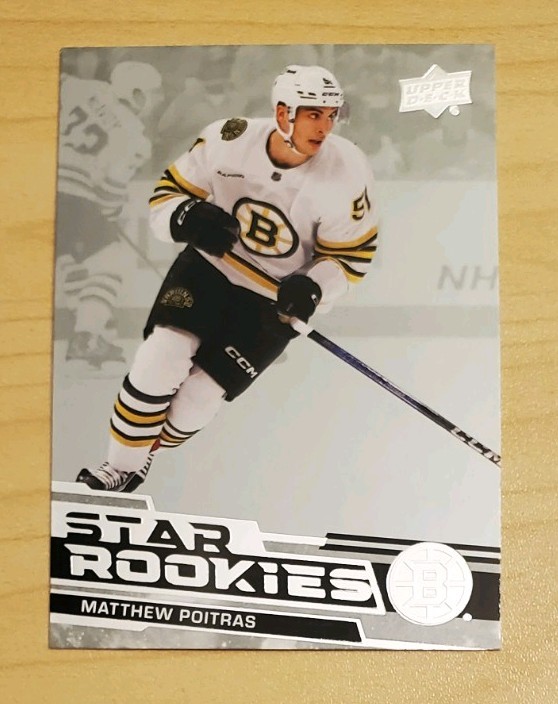 2023-24 Upper Deck Star Rookies - Matthew Poitras #12 (RC)