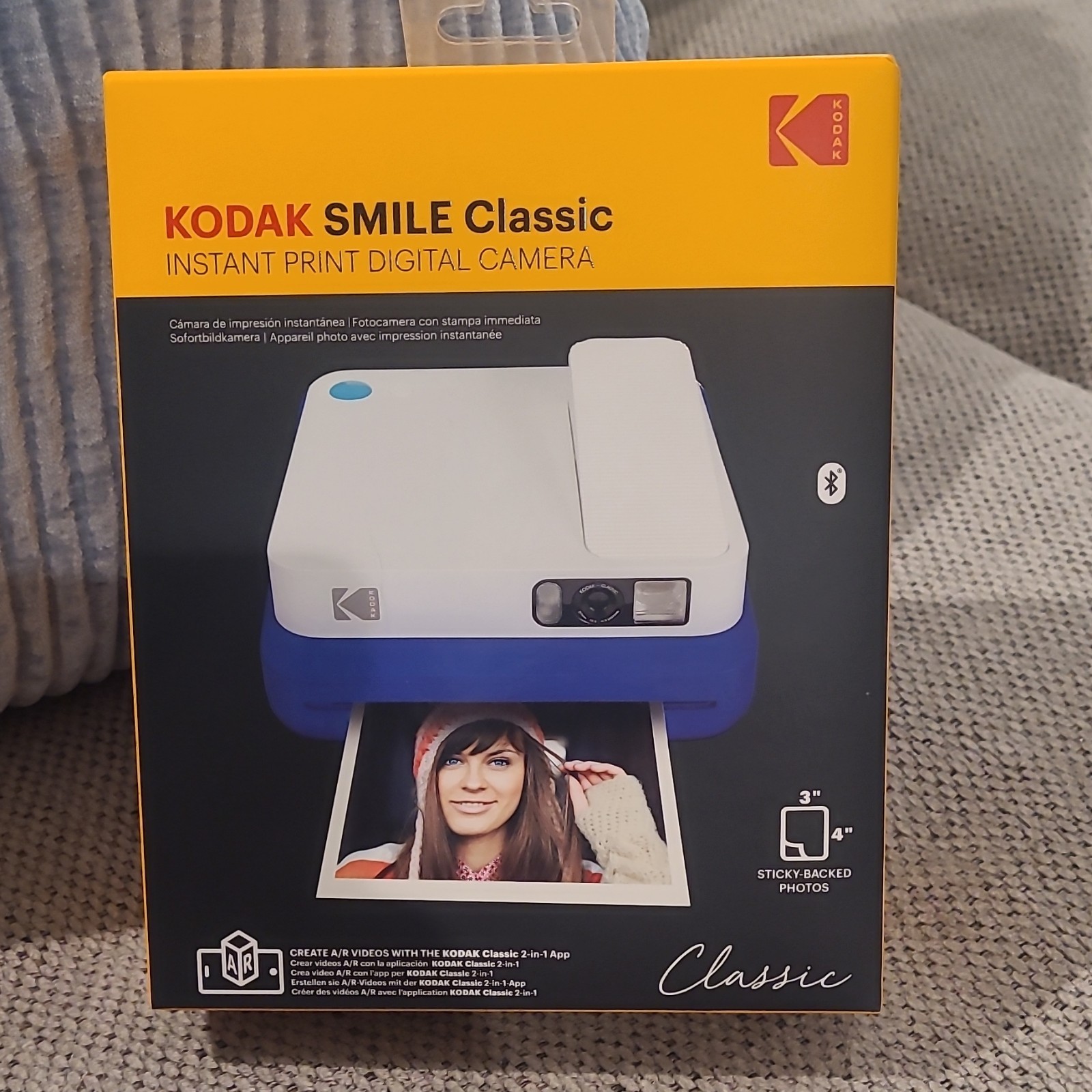 Kodak Smile Instant Print Digital Camera 10MP Blue