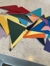 Precut For Scrapbooking/Creative Memories/Triangles, Rectangles. Circles 4