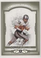 2004 Donruss Classics Legend Timeless Tributes Green 9/50 Fred Biletnikoff wo2