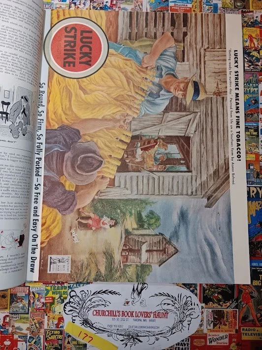 1943 ФЕВРАЛЯ 27 СУББОТА ВЕЧЕР ПОЧТА ЖУРНАЛ - ИЗЯЩНЫЙ ИЛЛЮСТРИРОВАННЫЙ ЧЕХОЛ - H 524 - Изображение 3 из 3