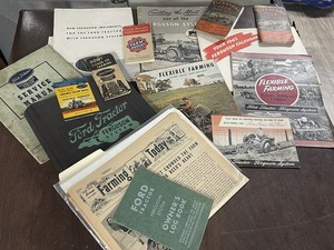 Ford Ferguson Tractor Manuals Instructions Lot Wartime Tractor Advertising