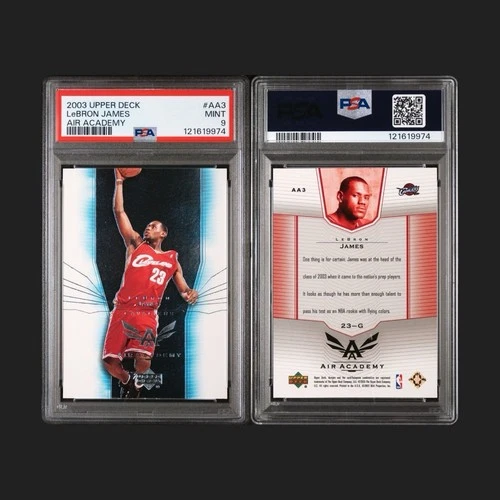 Lebron James - 2003 Upper Deck Air Academy Rookie Card #AA3 PSA 9 [RC]