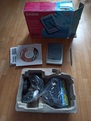 Casio PV-S250 Pocket Viewer 2MB mit Stift, Anleitungen, Kabeln und OVP