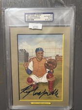 Roy Campanella 1985 Perez-Steele Psa Authentic Auto BOLD AUTO  Trading Card #7