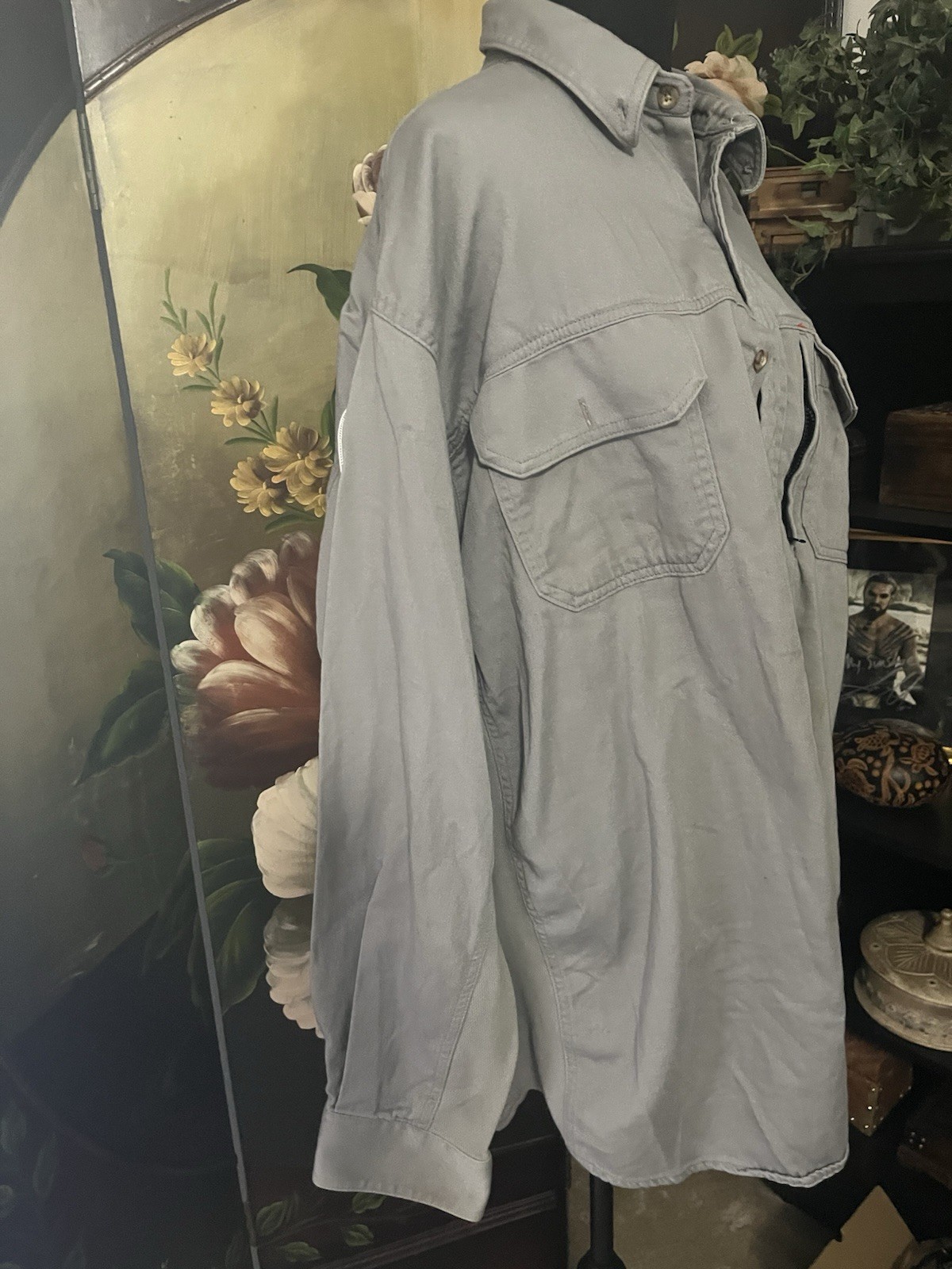 Ariat Work FR Solid Vented Long-Sleeve Button-Dow… - image 1