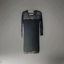 Bodyflirt Womens Black  Polyester Lace Arms And Shoulders  Size 10