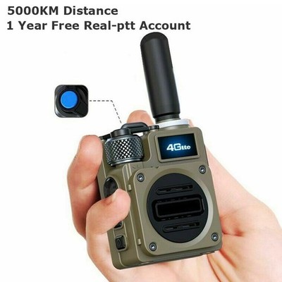 5000KM G6 Walkie Talkie Handheld Transceiver Wearable Two Way Radio 400-470Mhz #