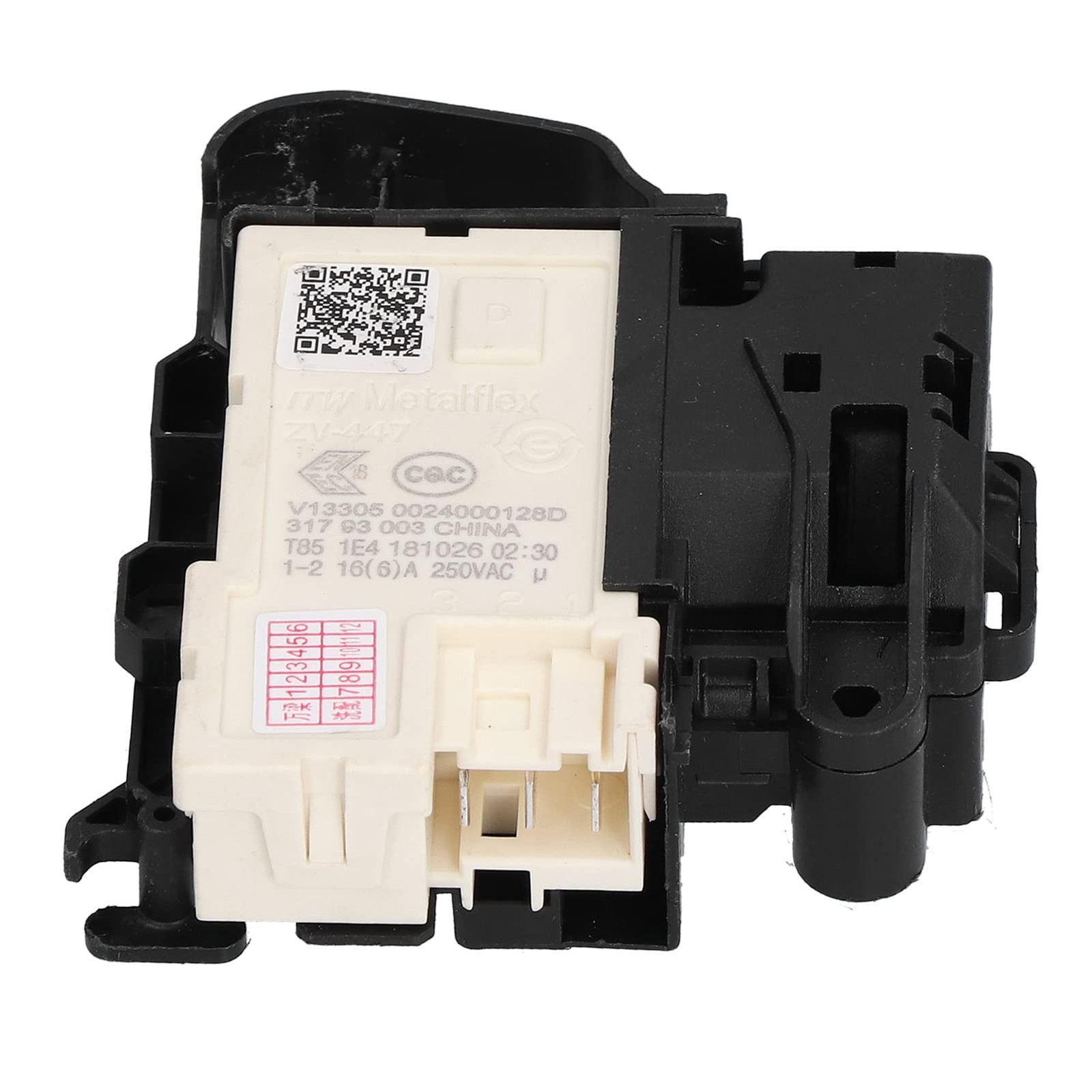 Serrure de porte électrique pour machine à laver 250V haute durabilité