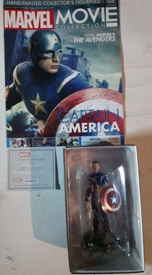 Marvel Movie Collection #3 Captain America (The Avengers) Figurine  Eaglemoss