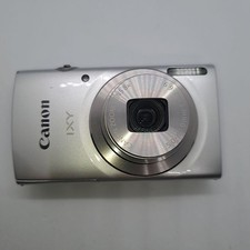 Canon IXY180 Silver Compact Digital Camera Excellent Condition Accessories