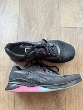 Reebok Nano X4 Black Bold Cyan Laser Pink Low...